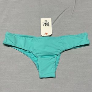NWT Billabong Sol Searcher Hawaii Low Blue Swimwear Bottom